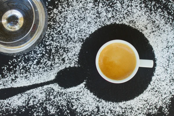 Tasse Kaffee Espresso — Stockfoto