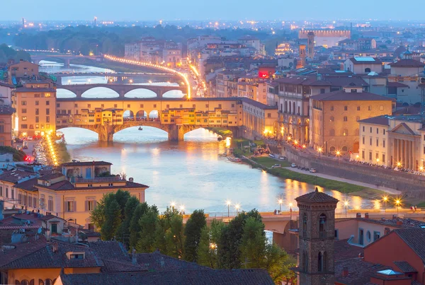 Ponte Vecchio, Florens, Italien — Stockfoto