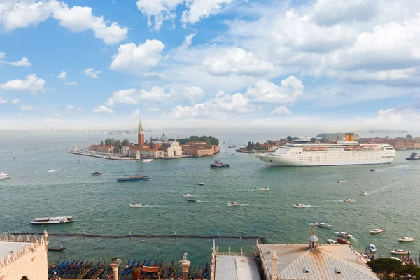 Cityscape Venedik Lagünü, İtalya — Stok fotoğraf