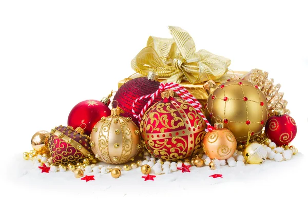 Pile of Christmas balls — Stock Photo, Image