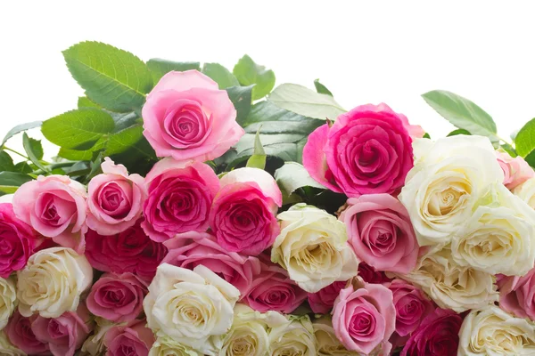 Strauß frischer Rosen — Stockfoto