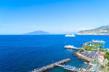 Güney İtalya 'nın ünlü Sorrento kenti.