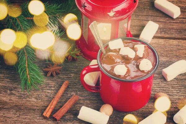 Cup of hot chocolate — Stock Photo, Image