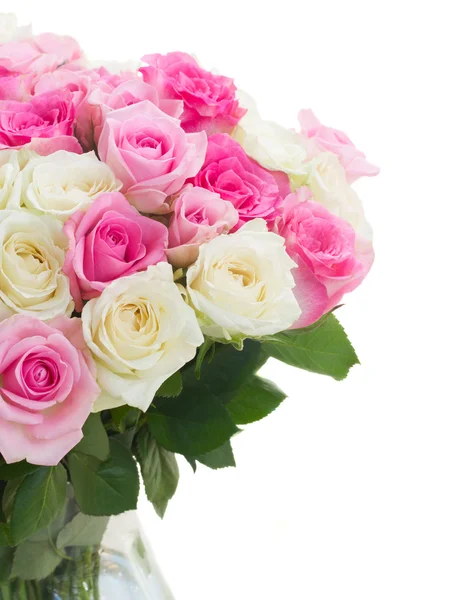 Strauß frischer Rosen — Stockfoto