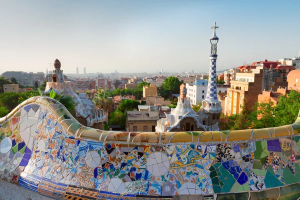 Parc Güell, barcelona — Zdjęcie stockowe