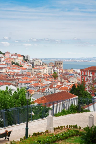 Skyline i Lissabon, portugal — Stockfoto