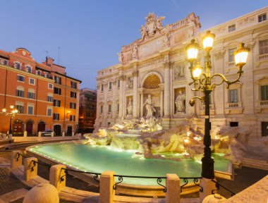 Fountain di Trevi Roma, İtalya 'da