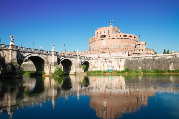 Castelo de Santo Ângelo, Roma, Itália — Fotografia de Stock