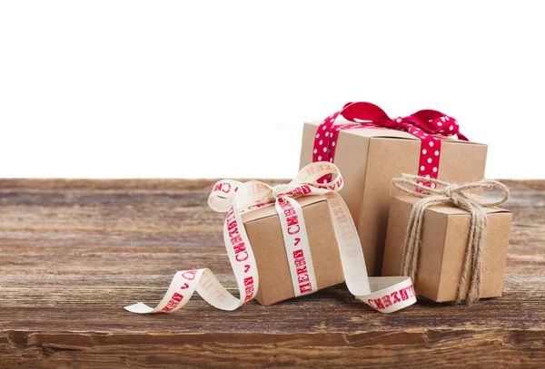 Ručně vyráběné dárkové boxy — Stock fotografie