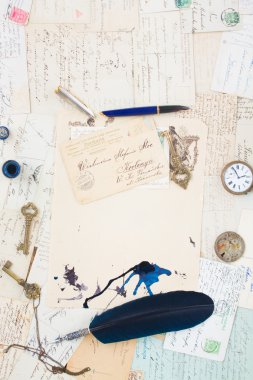 Eski posta arka plan