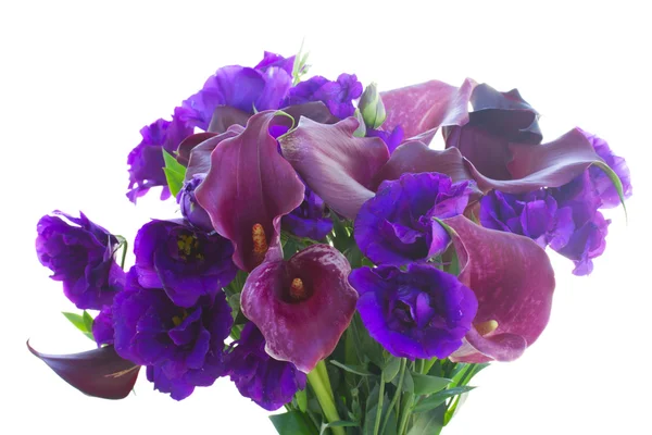 MISSNE lilly och Eustomor blommor — Stockfoto
