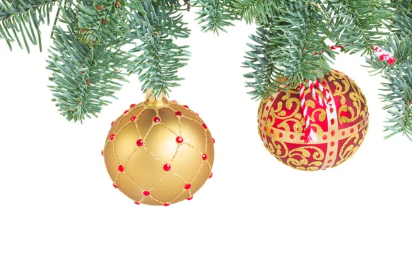 Hanging christmas ball — Stock Photo, Image