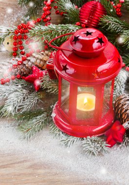 Noel fener yakın çekim