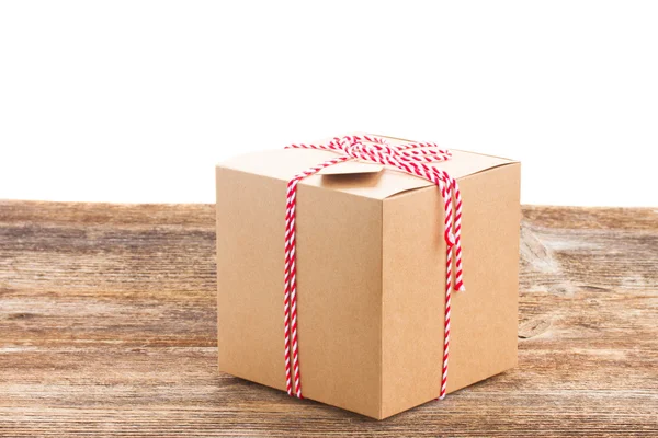 El yapımı hediye kutusu — Stok fotoğraf