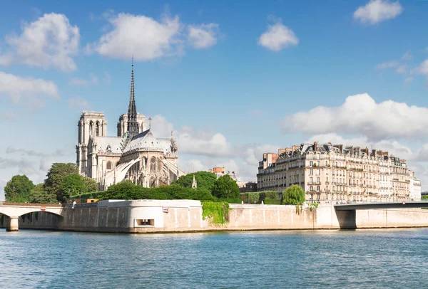 Notre Dame cathedral, Paris France — Stock Photo, Image