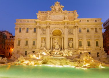 Fountain di Trevi Roma, İtalya 'da