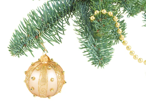 Hanging christmas ball — Stock Photo, Image