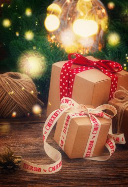 El yapımı hediye kutusu used