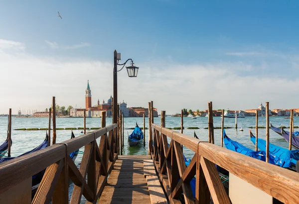 Molo w Canal Grande, Venice — Zdjęcie stockowe