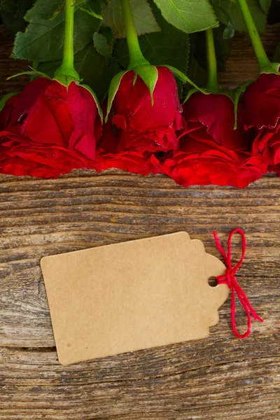 Mucchio di rose rosse — Foto Stock