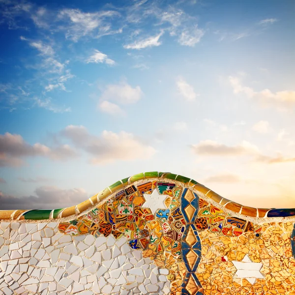 Parque Güell, barcelona — Fotografia de Stock