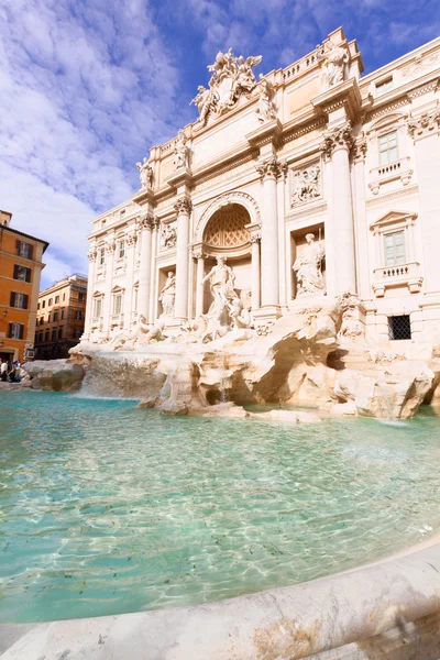 Fountain di Trevi en Roma, Italia — Foto de Stock