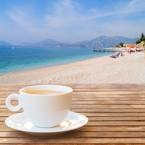 Tazza estiva di caffè — Foto Stock