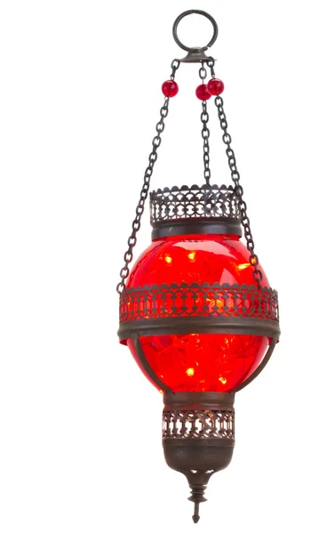Czerwona Lampa orientalna — Zdjęcie stockowe