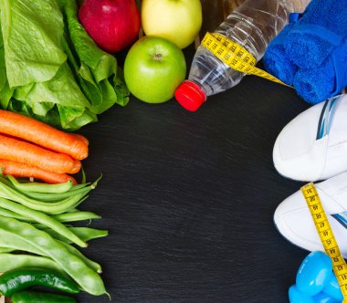 Sağlıklı yaşam tarzı kavramı