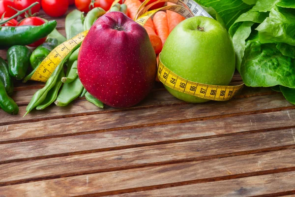 Healthy food on table — Stock Photo, Image