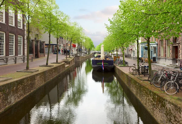 Altstadt, Delft, Holland — Stockfoto