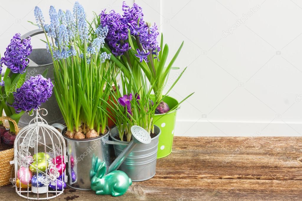 Easter in garden