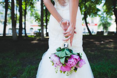 Güzel düğün buketi