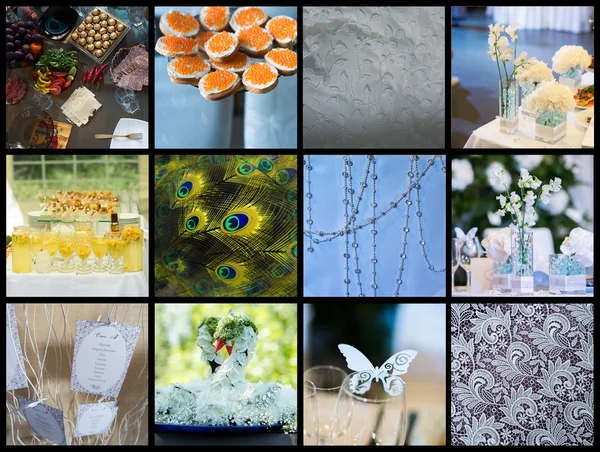 Colección de detalles de la boda . — Foto de Stock