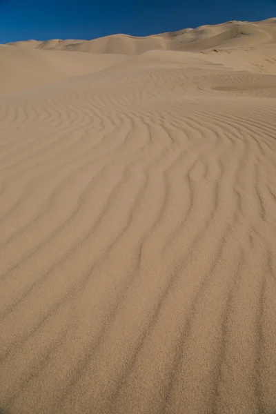 Dunas de areia no deserto — Fotografia de Stock