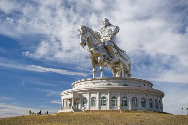 The worlds largest statue of Genghis Khan — Stock Photo, Image