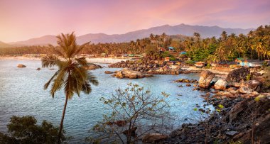 Goa sunset Beach güzel manzara
