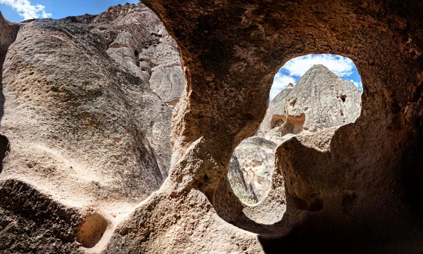 Grotta monastero Selime in Cappadocia — Foto Stock