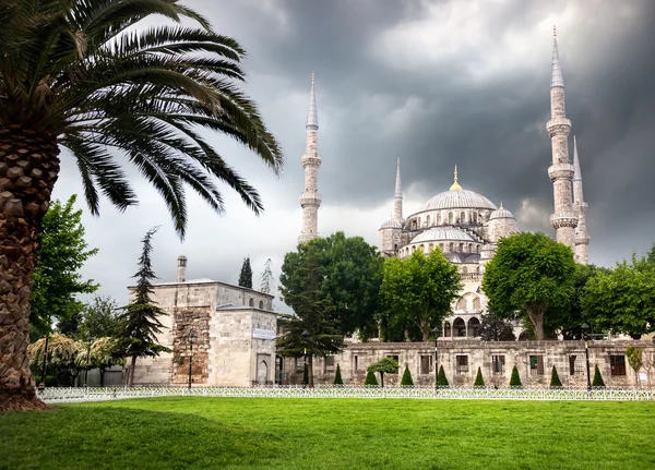 Blue mosque in Istanbul — Stock Photo, Image