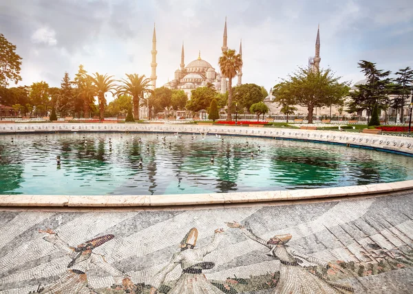 伊斯坦布尔蓝色清真寺 — 图库照片