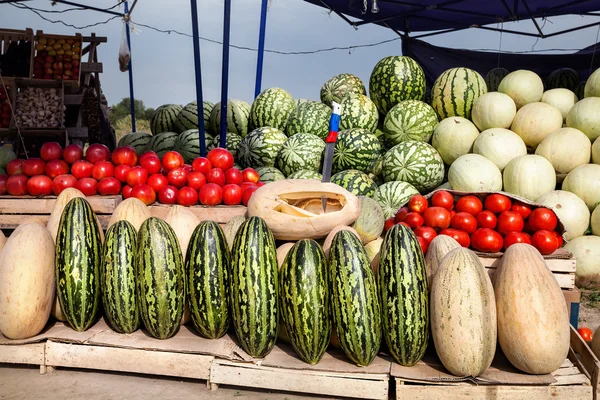 Mercato della frutta in Asia — Foto Stock