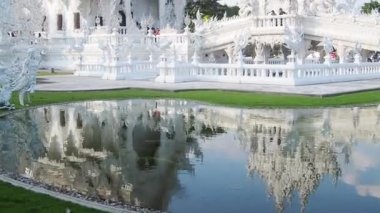 Wat Rong Khun Chiang Rai bölgesi Tayland