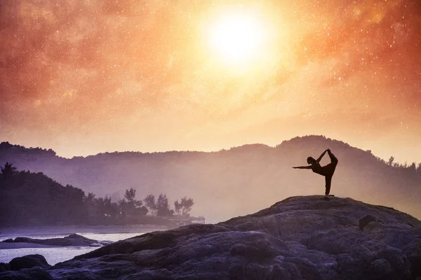 Yoga em Índia — Fotografia de Stock