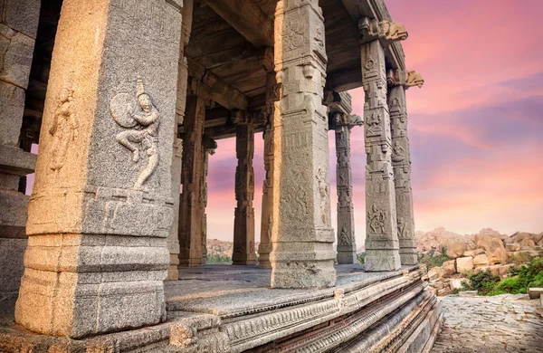 Ruínas em Hampi — Fotografia de Stock