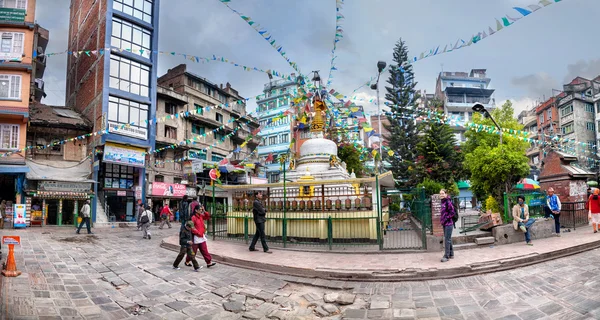 Ступа в Катхманду — стоковое фото
