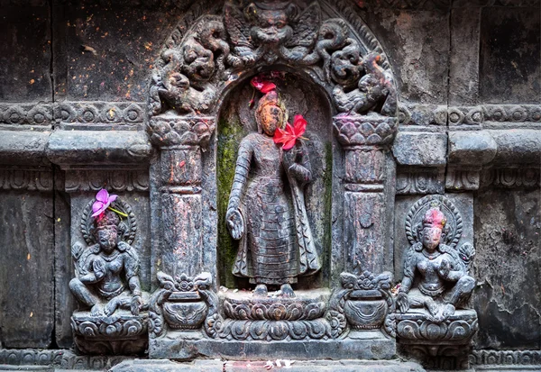 Hindu temple in Nepal — Stock Photo, Image