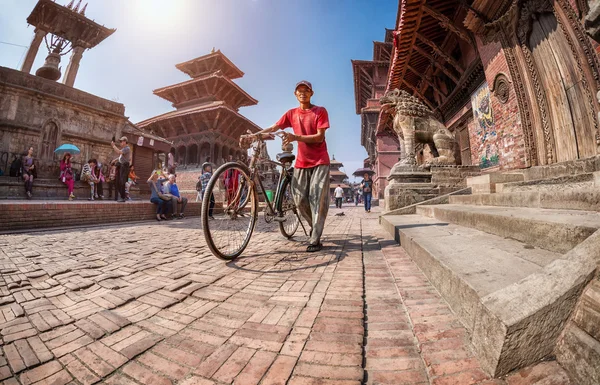 Piazza Durbar a Patan — Foto Stock