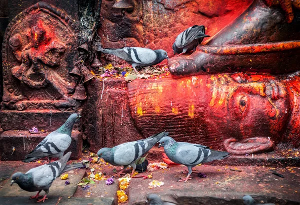 Bhairab statue in Nepal — Stock Photo, Image