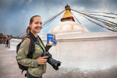 Turist Lonely Planet rehber Nepal