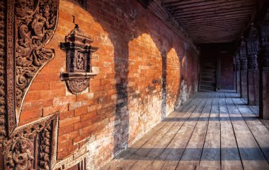 Nepal Bhaktapur mimarisinde 